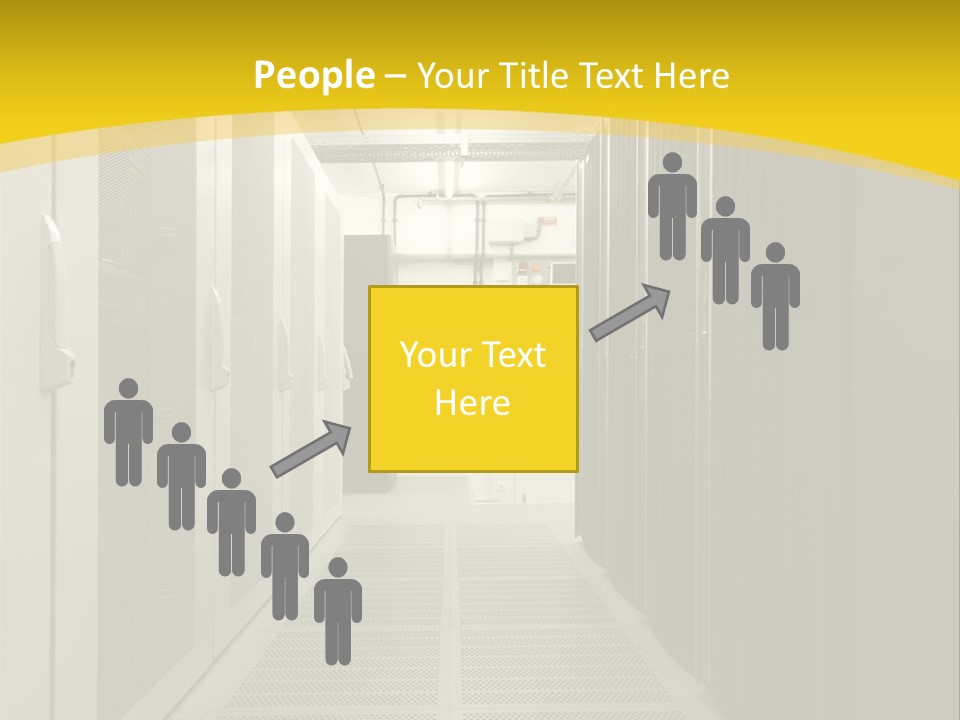 Server Room PowerPoint Template
