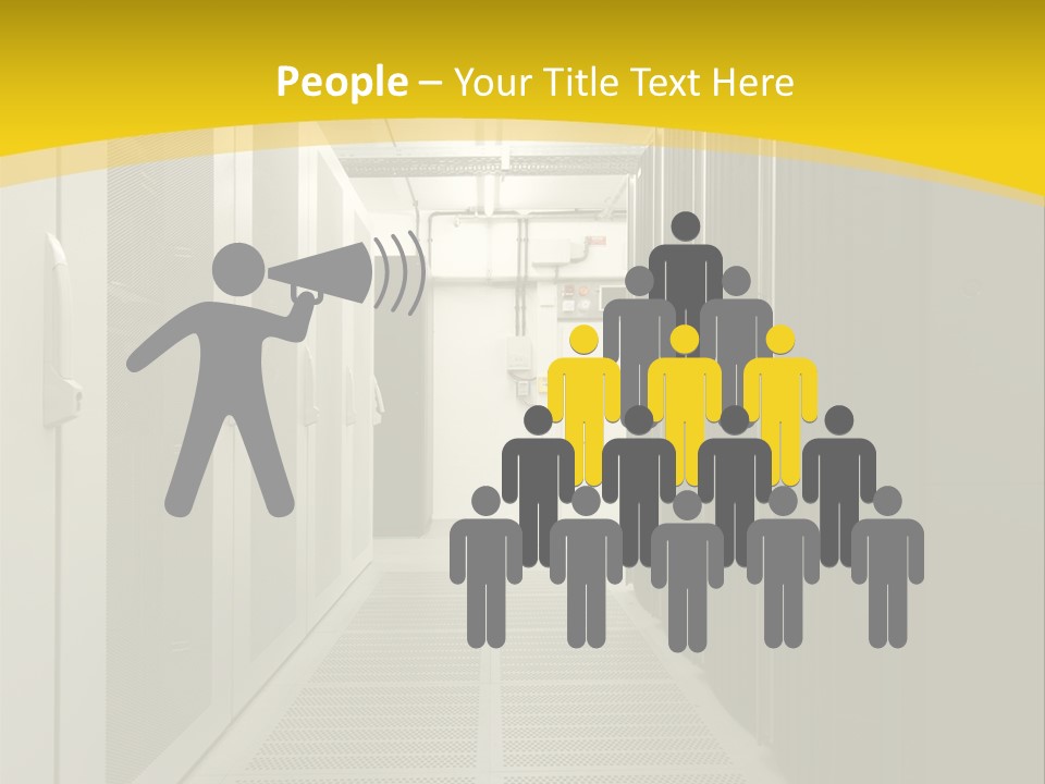 Server Room PowerPoint Template