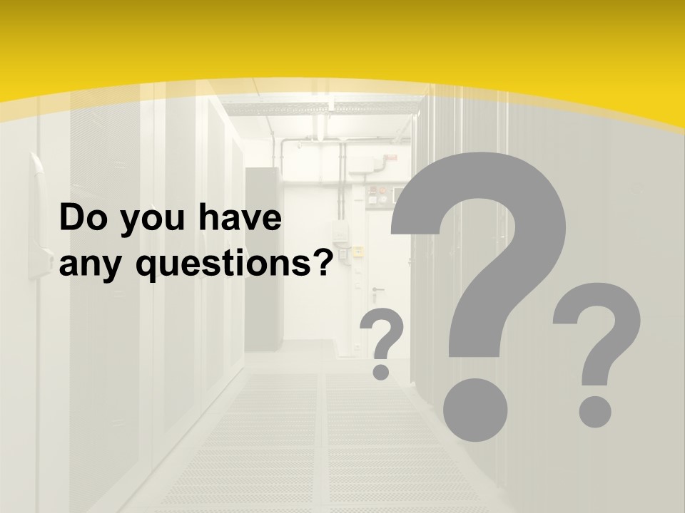 Server Room PowerPoint Template