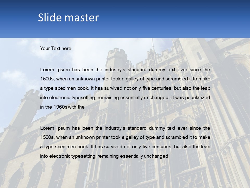 Tourist Attraction PowerPoint Template