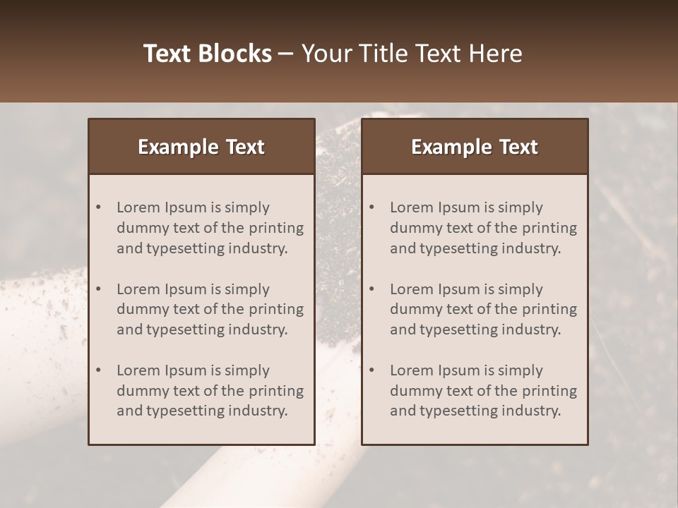 Earth In Hands PowerPoint Template