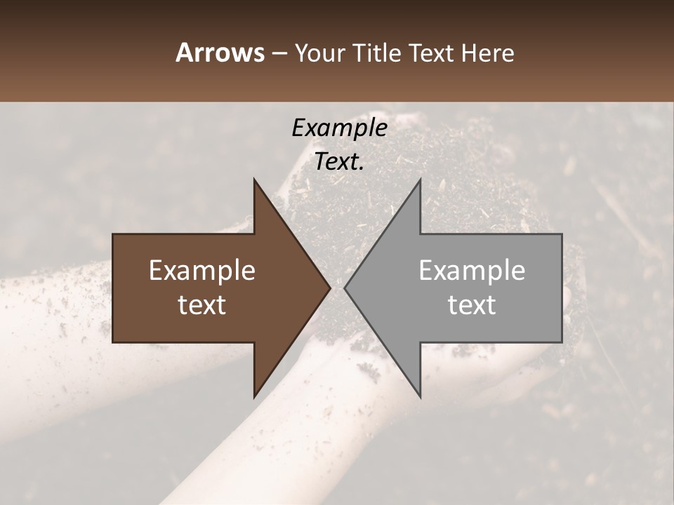 Earth In Hands PowerPoint Template