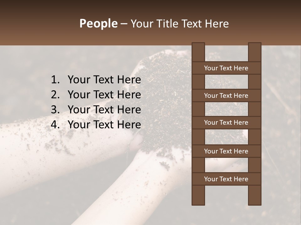Earth In Hands PowerPoint Template