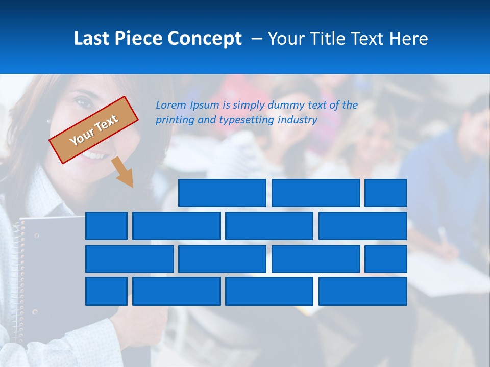 Lecturer And Students PowerPoint Template