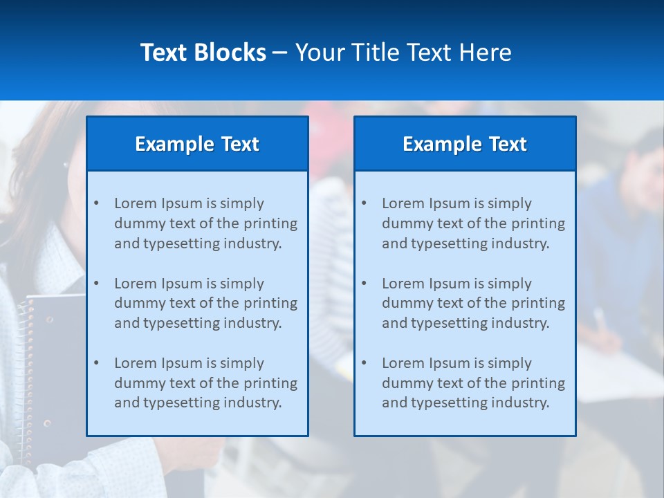 Lecturer And Students PowerPoint Template