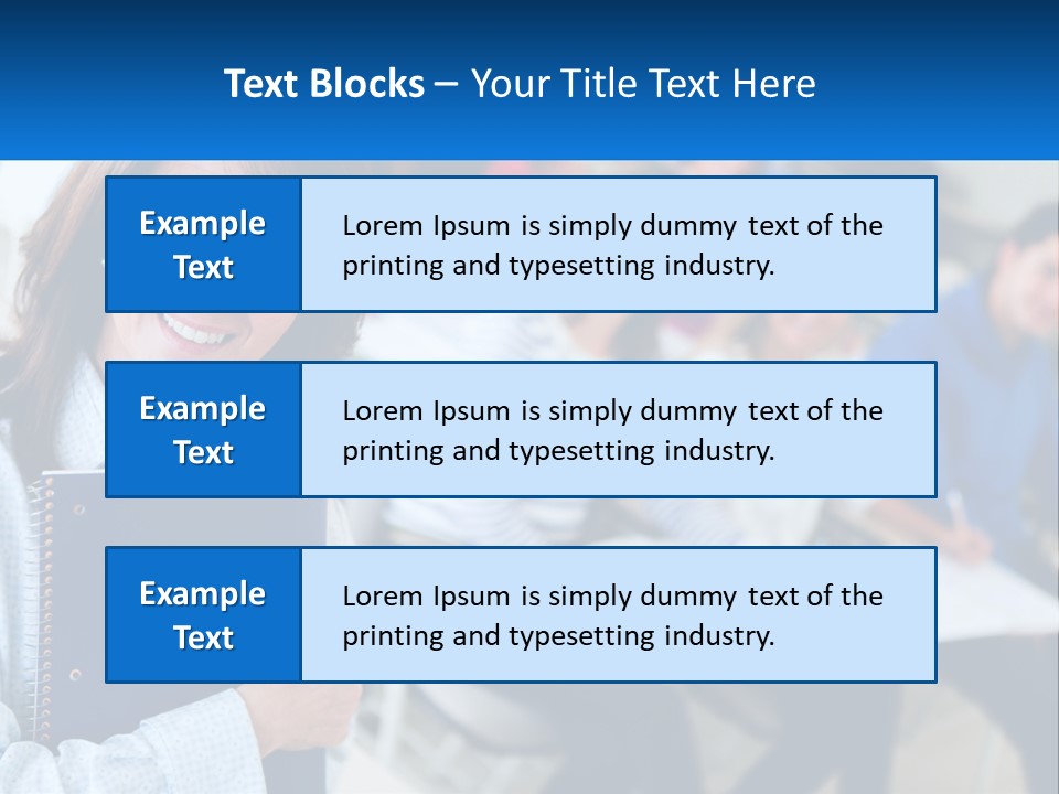 Lecturer And Students PowerPoint Template