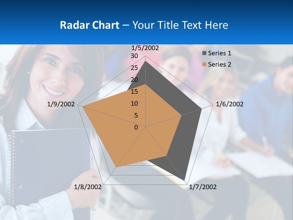 Lecturer And Students PowerPoint Template