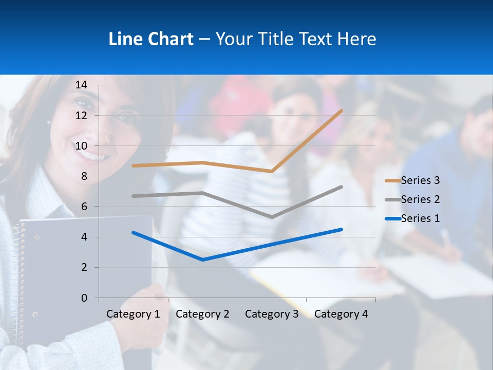 Lecturer And Students PowerPoint Template