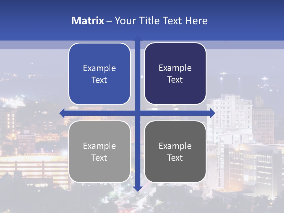 Night City PowerPoint Template