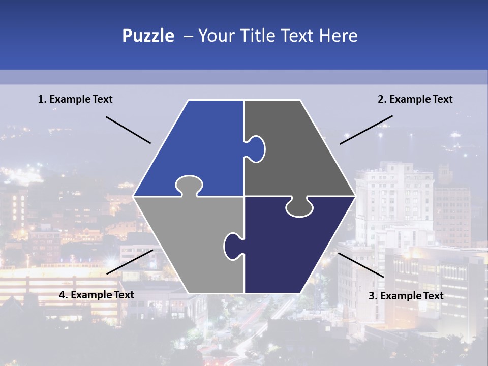 Night City PowerPoint Template