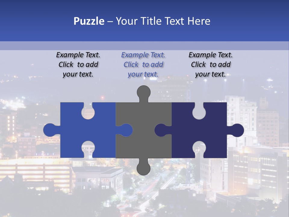 Night City PowerPoint Template