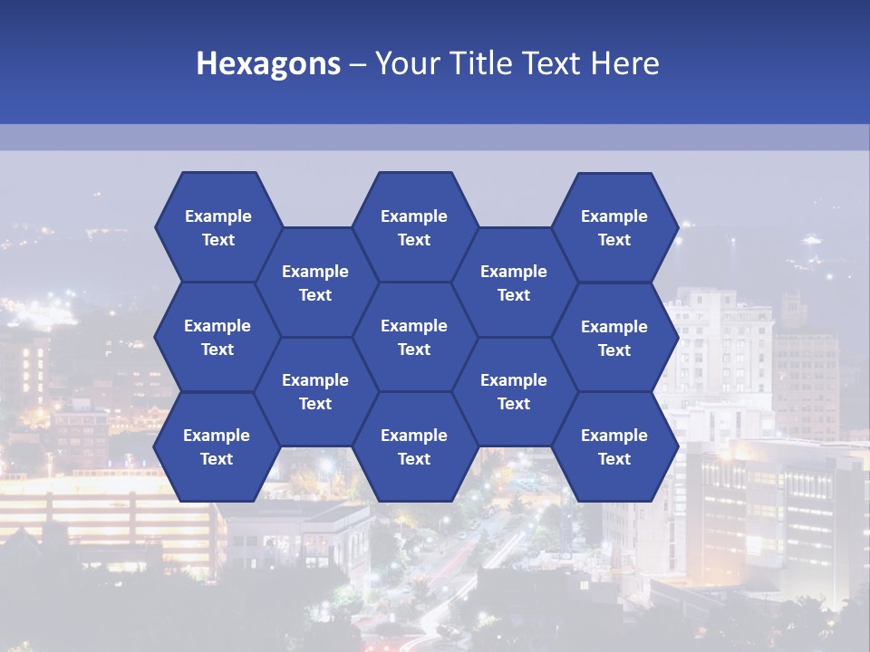 Night City PowerPoint Template