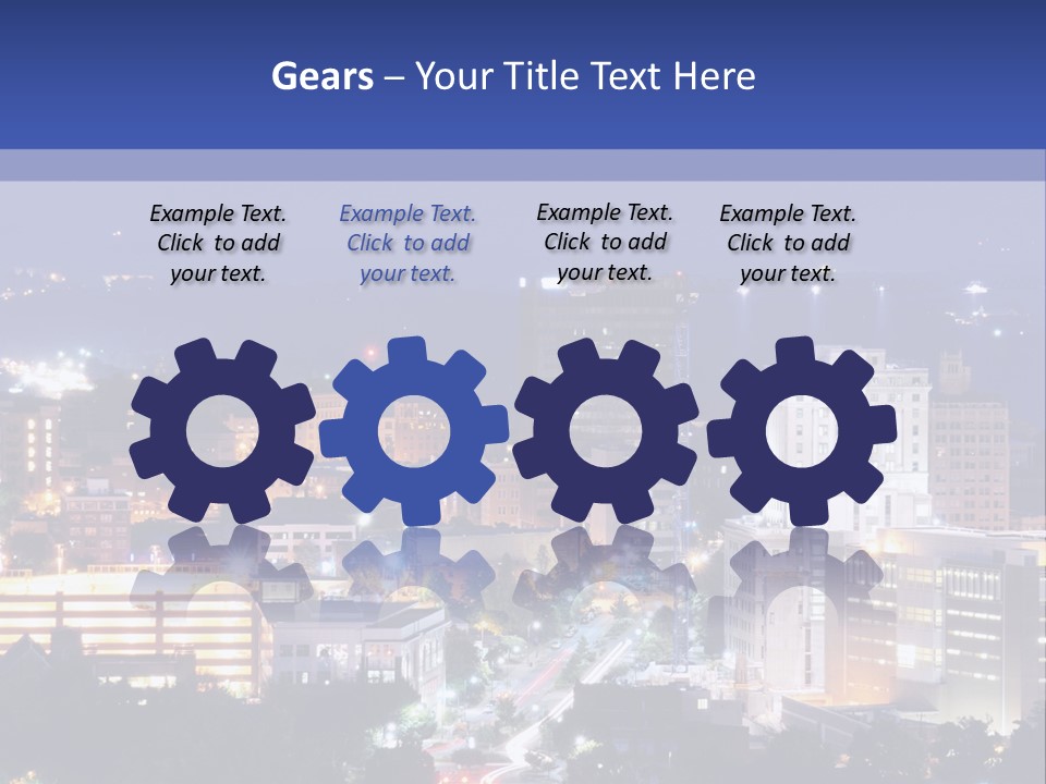 Night City PowerPoint Template