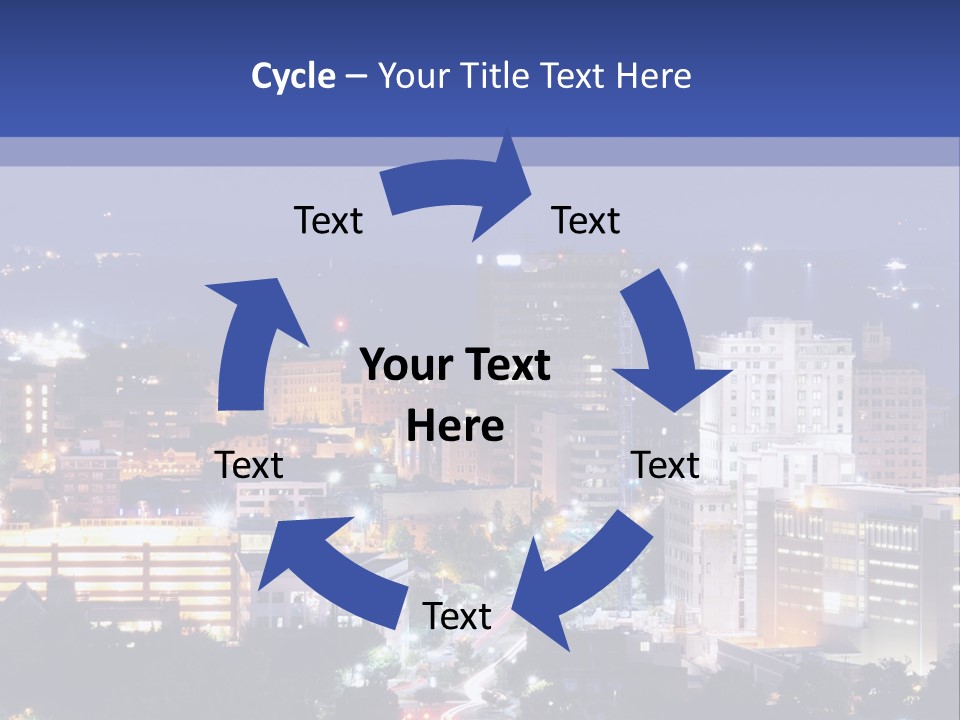Night City PowerPoint Template