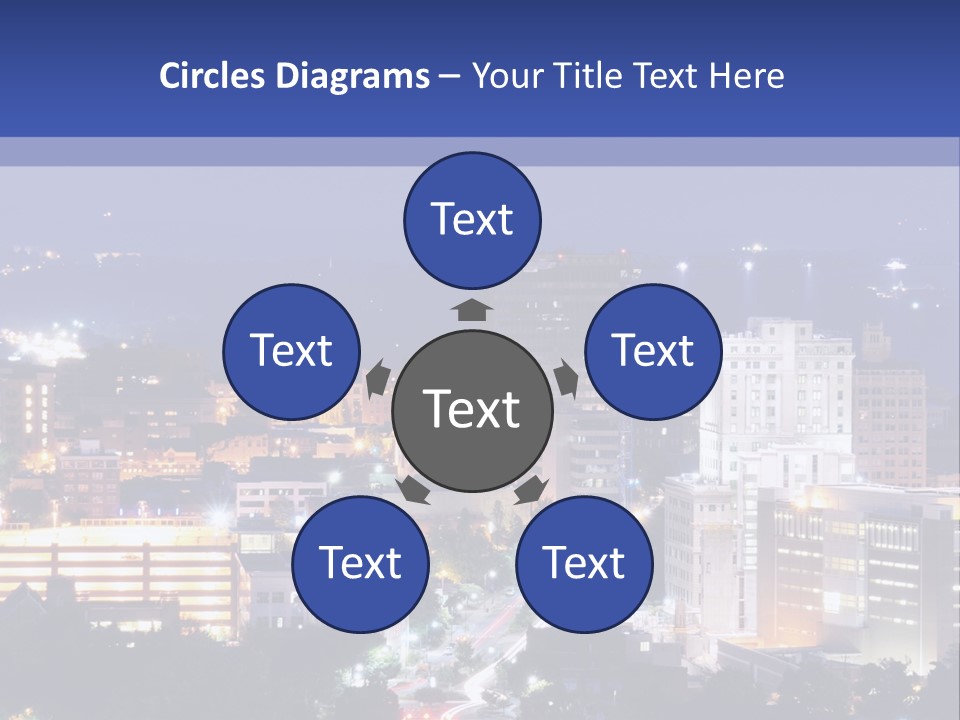 Night City PowerPoint Template