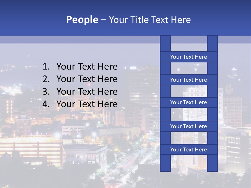 Night City PowerPoint Template