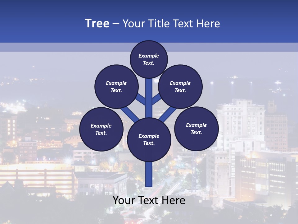 Night City PowerPoint Template