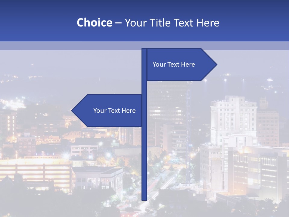 Night City PowerPoint Template