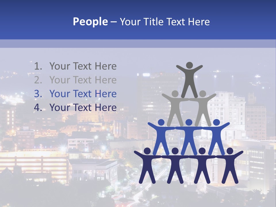 Night City PowerPoint Template