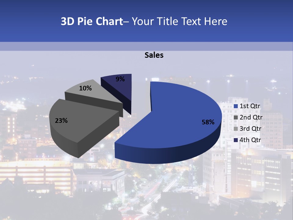 Night City PowerPoint Template