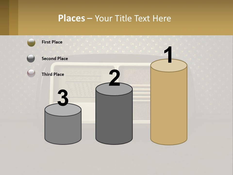 Retro Radio PowerPoint Template