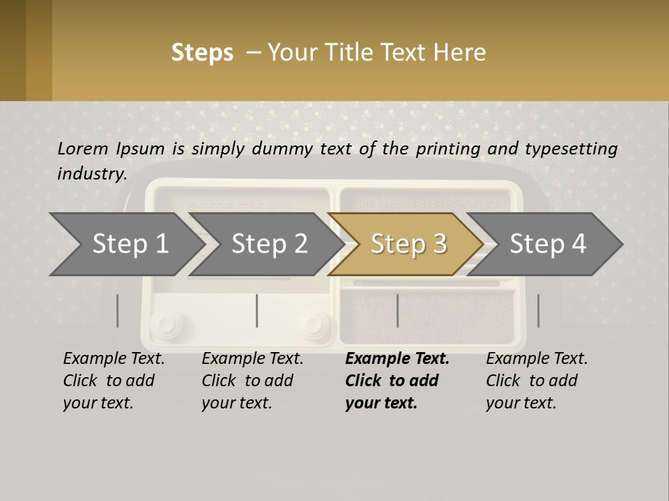 Retro Radio PowerPoint Template