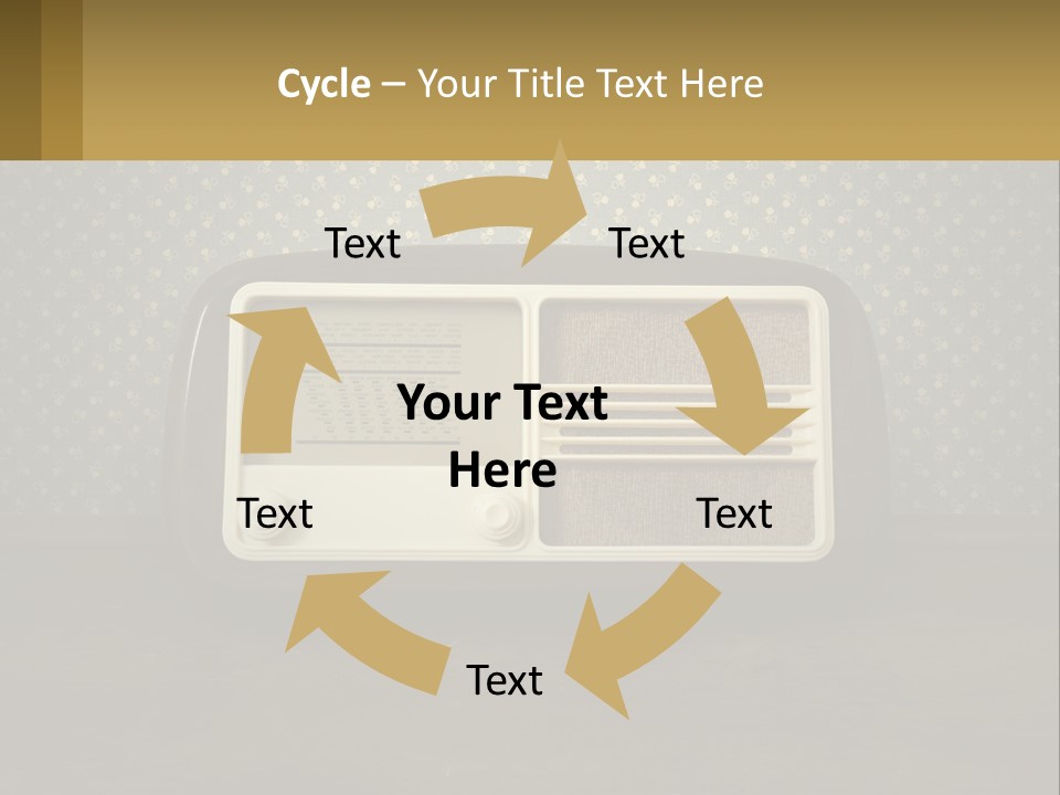 Retro Radio PowerPoint Template