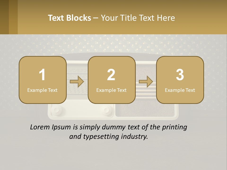 Retro Radio PowerPoint Template