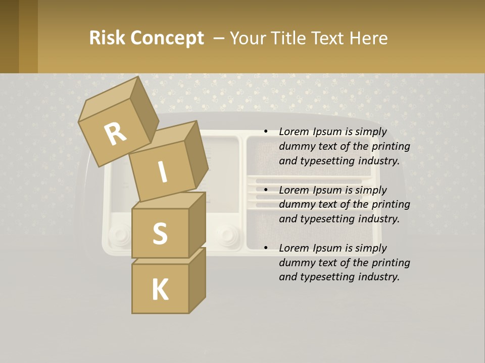 Retro Radio PowerPoint Template