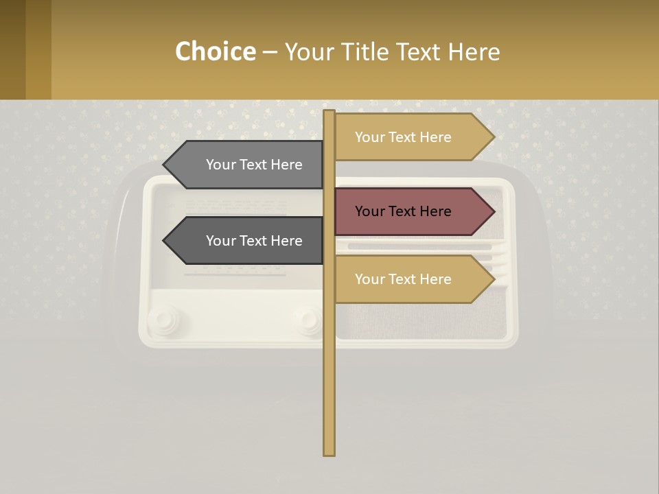 Retro Radio PowerPoint Template