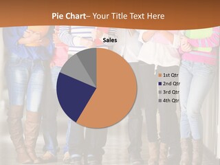 Group Of Students PowerPoint Template