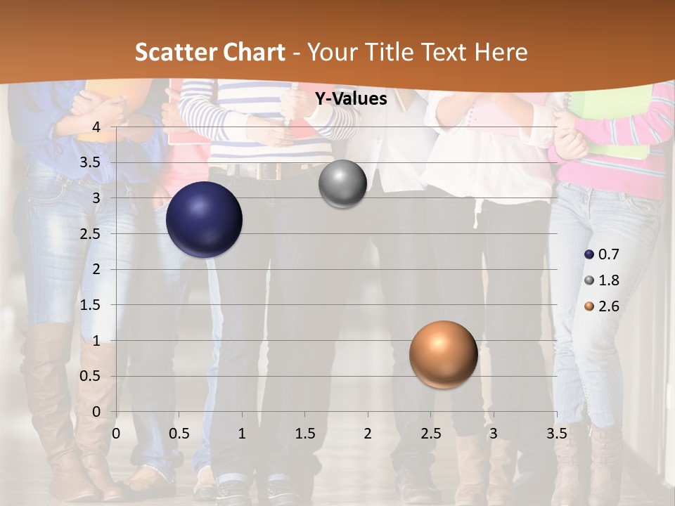 Group Of Students PowerPoint Template