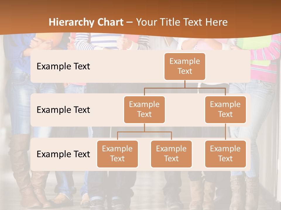 Group Of Students PowerPoint Template