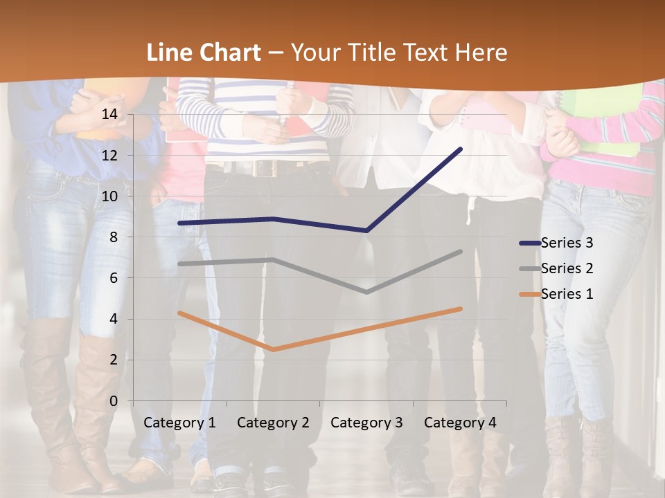 Group Of Students PowerPoint Template