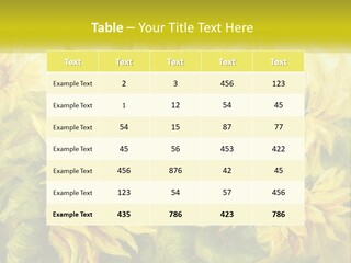 Oil Painting Sunflowers PowerPoint Template