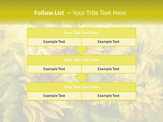 Oil Painting Sunflowers PowerPoint Template