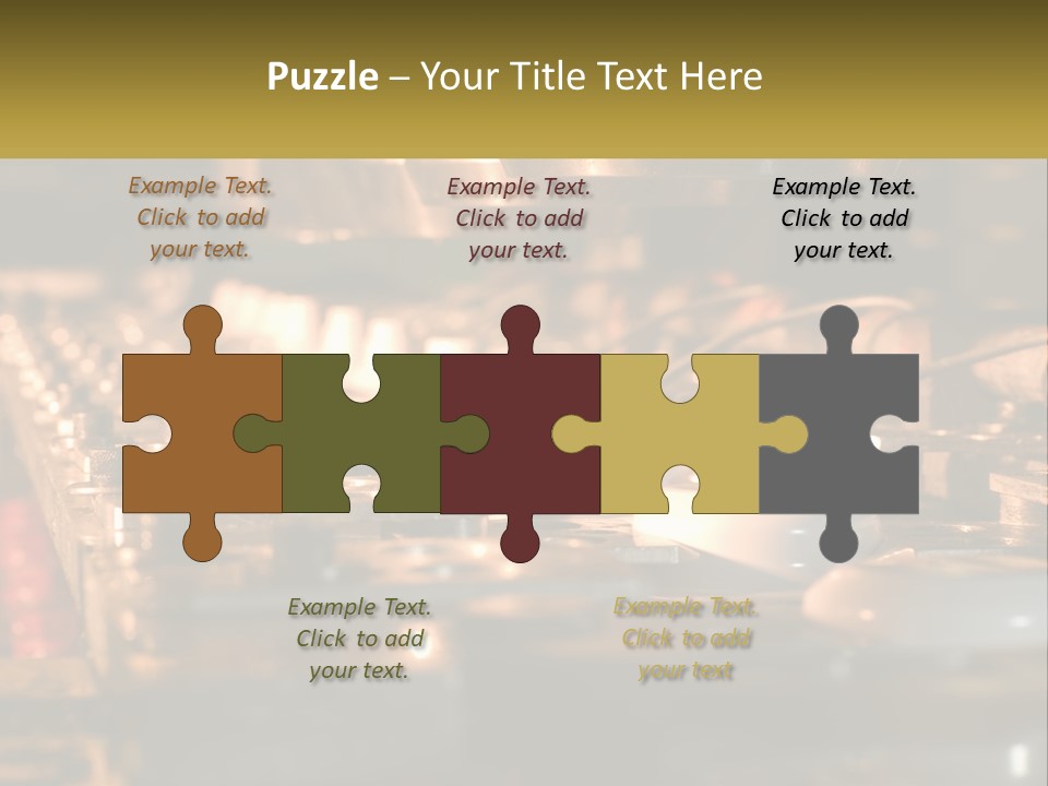 Porcelain Production PowerPoint Template