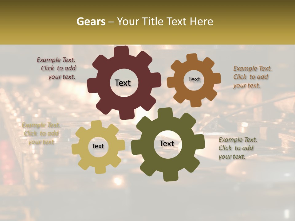 Porcelain Production PowerPoint Template