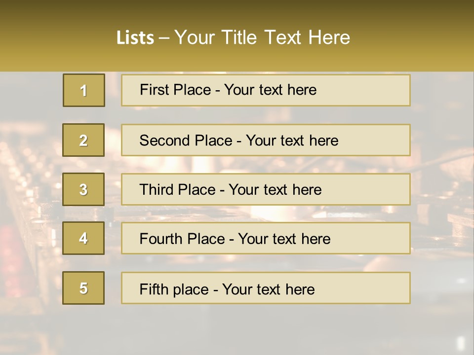 Porcelain Production PowerPoint Template