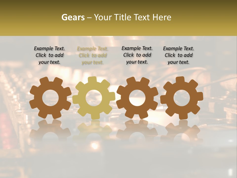 Porcelain Production PowerPoint Template