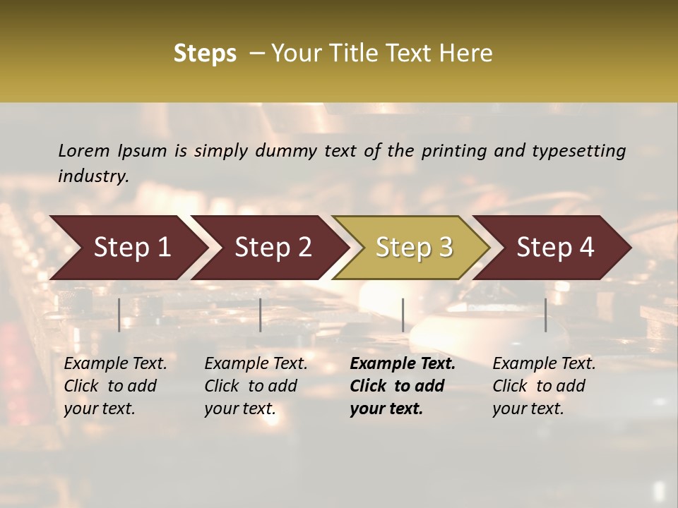 Porcelain Production PowerPoint Template