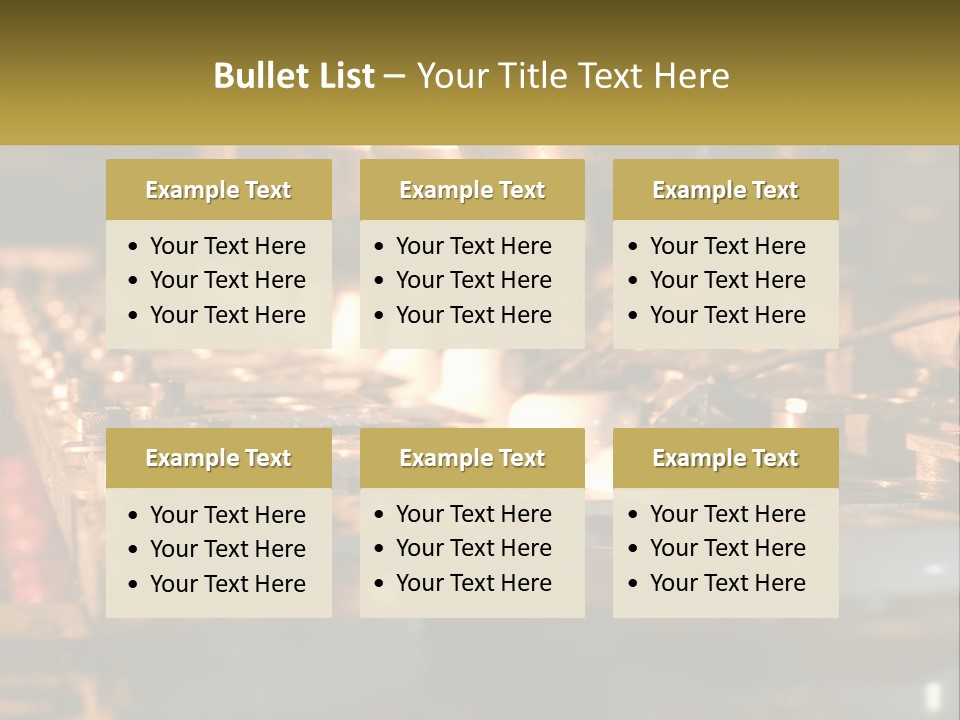 Porcelain Production PowerPoint Template
