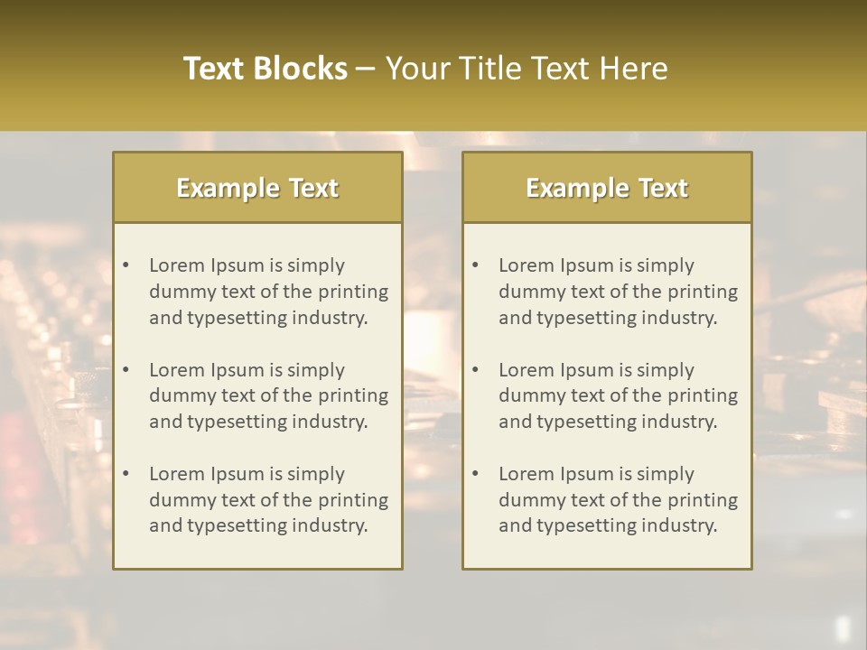 Porcelain Production PowerPoint Template