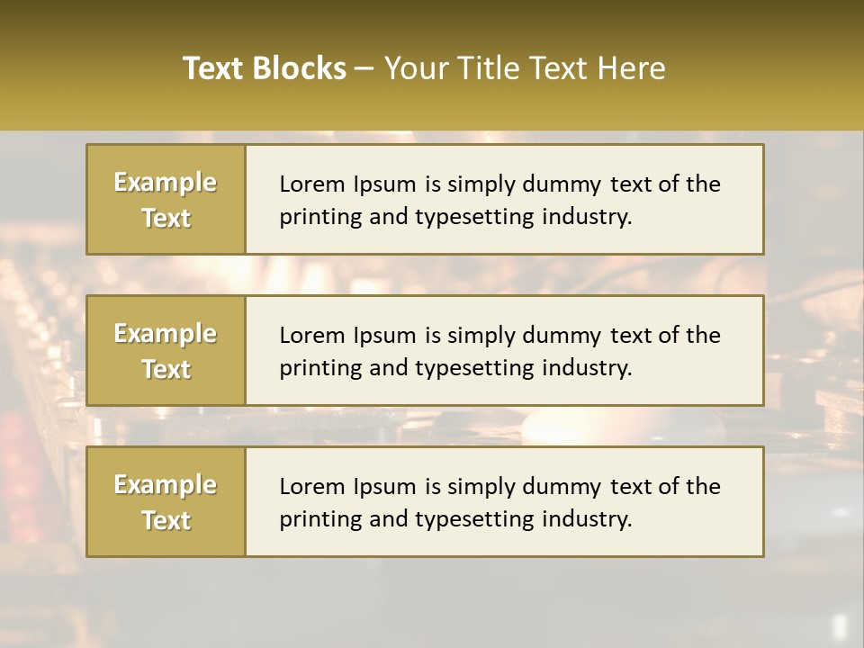 Porcelain Production PowerPoint Template