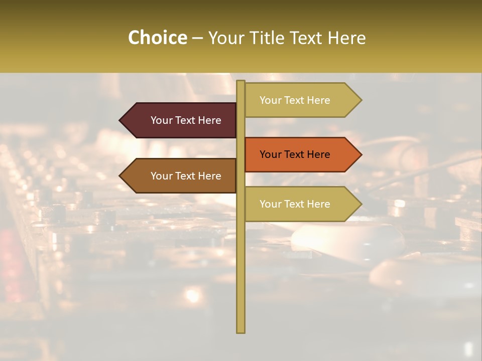 Porcelain Production PowerPoint Template