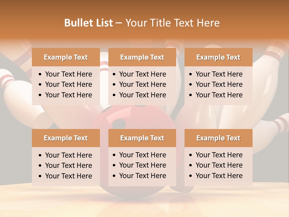 Bowling PowerPoint Template