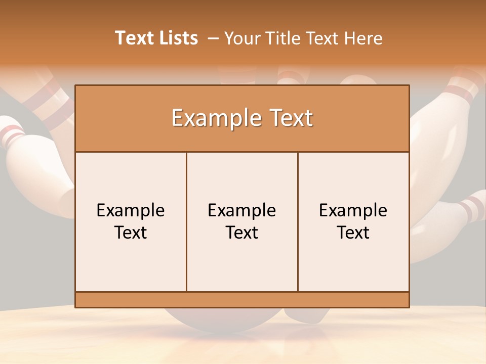 Bowling PowerPoint Template