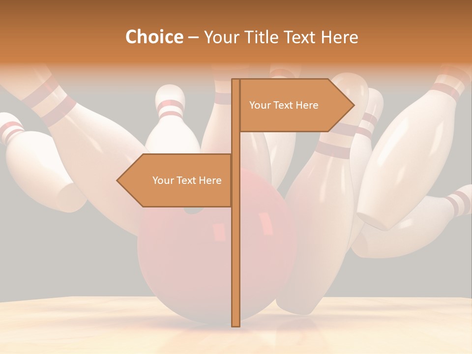 Bowling PowerPoint Template