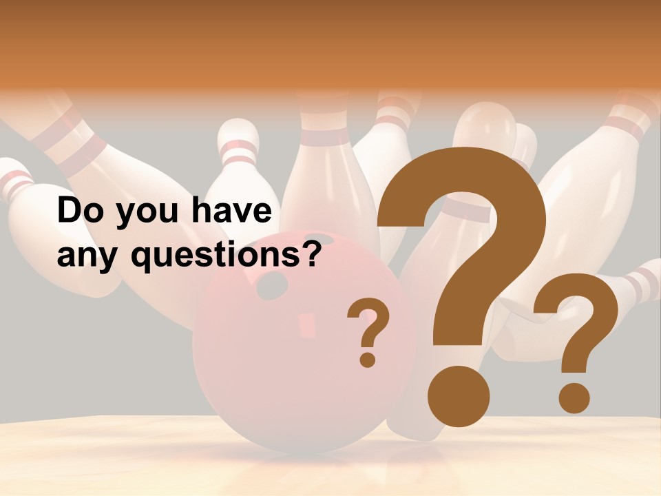 Bowling PowerPoint Template