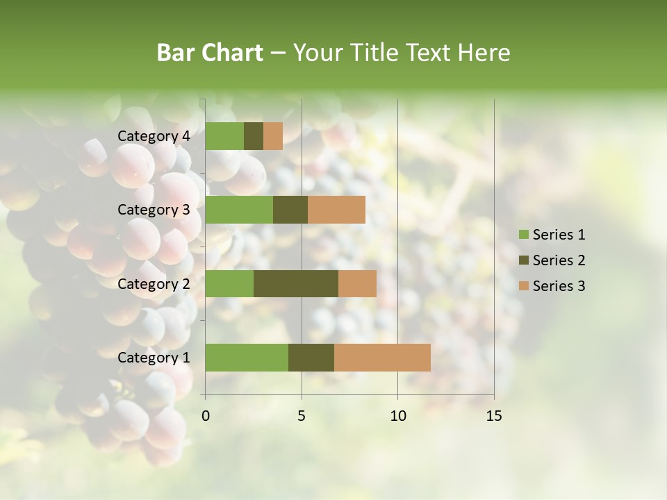 Grape Bush PowerPoint Template